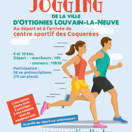 23/9/2018: Jogging dela ville d&rsquo;Ottignies-LLN