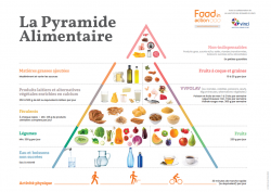 La pyramide alimentaire La pyramide alimentaire